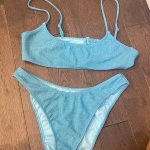 Pacsun Sparkly Bikini set